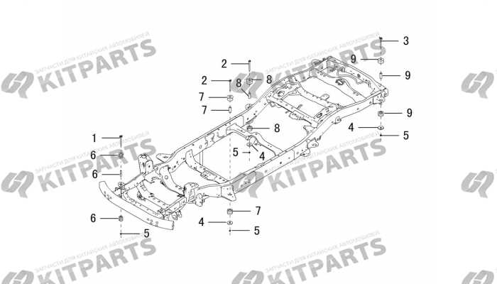 Подушки кузова Haval