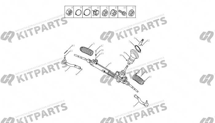 STEERING GEAR Geely