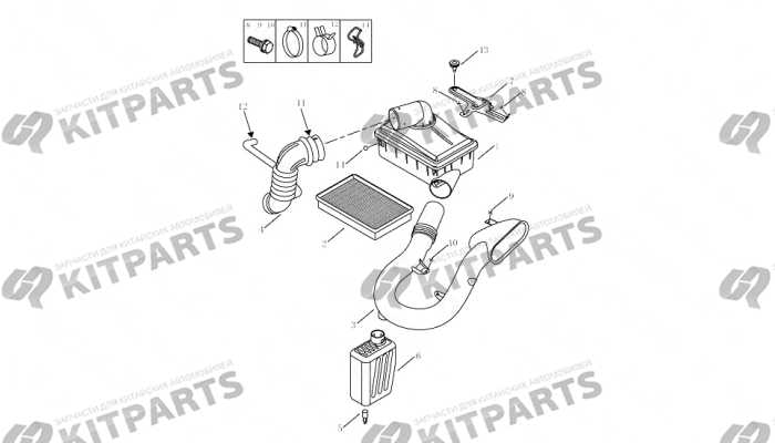 INTAKE SYSTEM Geely Emgrand X7